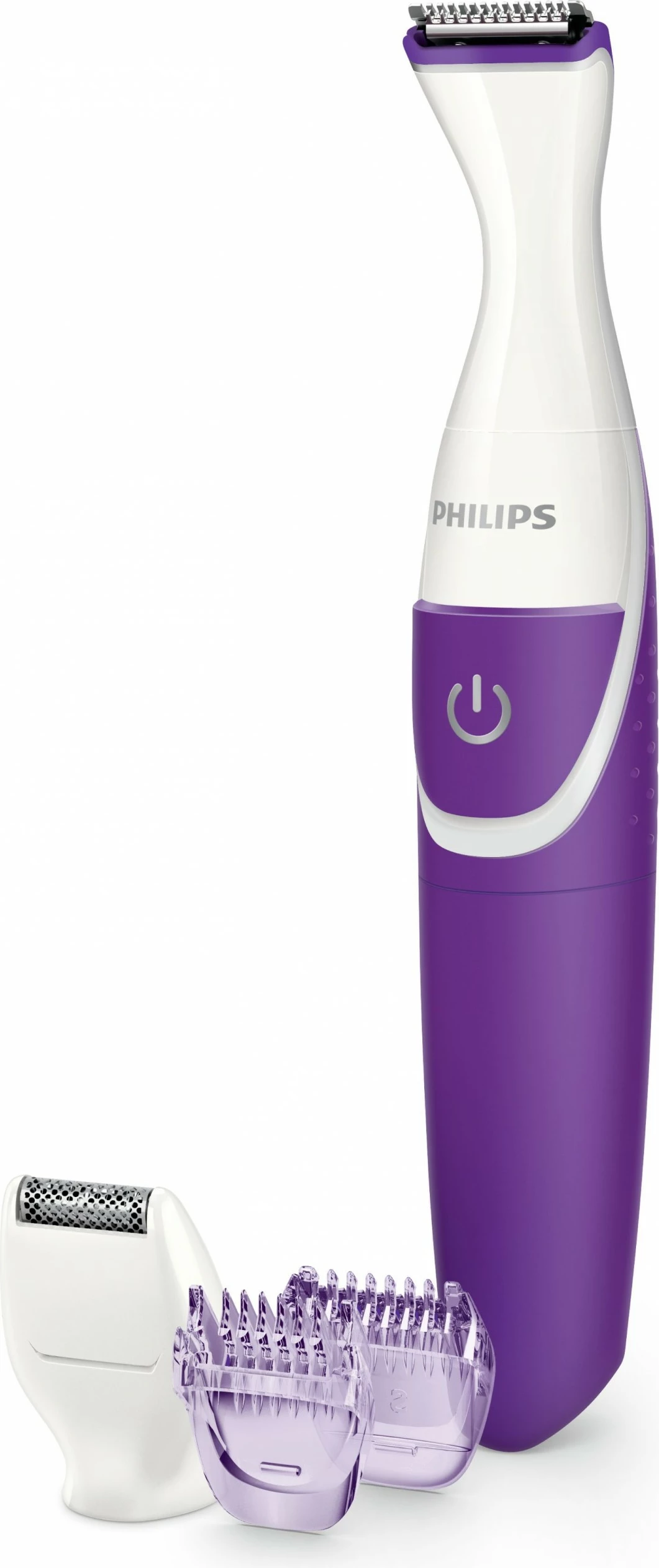Trimmer bikini Philips Essential BRT383/15, AA, Wet & Dry, vjollcë/bardhë