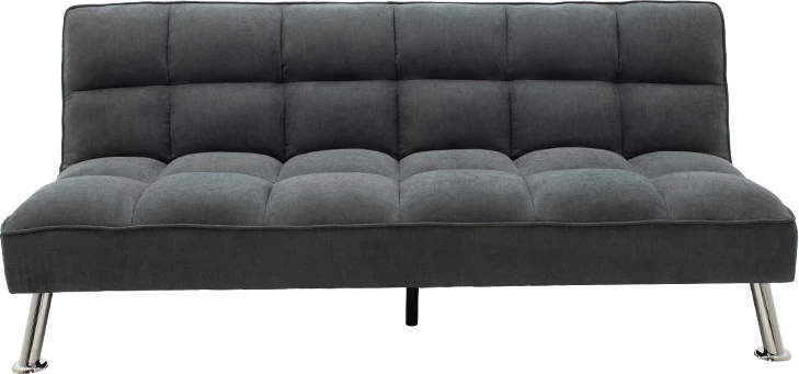 Divan 3 vendësh Rebel, ngjyrë gri e errët, 189x92x82cm