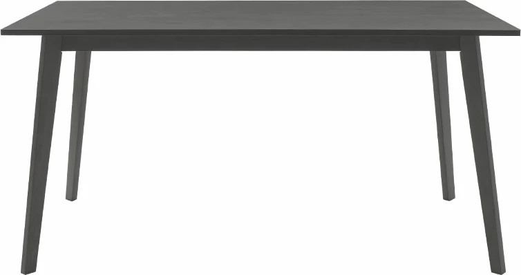 Tavolinë me karrige Benson mdf - venner, ngjyrë gri rustike, 150x90x75cm