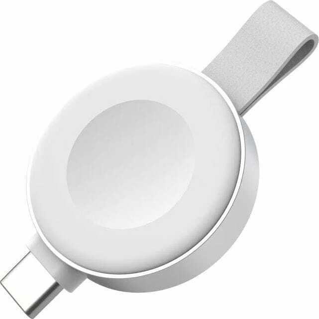 Karikues USB-C për Apple Watch Fixed Orb 2, fast charging 5W, i bardhë