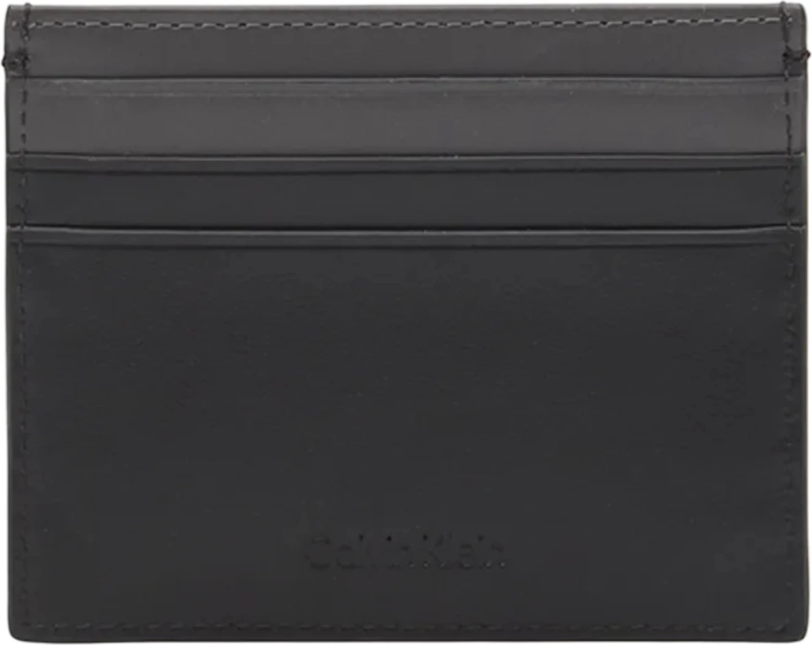 Kartelëmbajtëse për meshkuj Calvin Klein LV04D1154G, e zezë