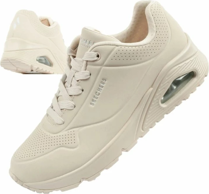 Atlete femra Skechers, bezhë