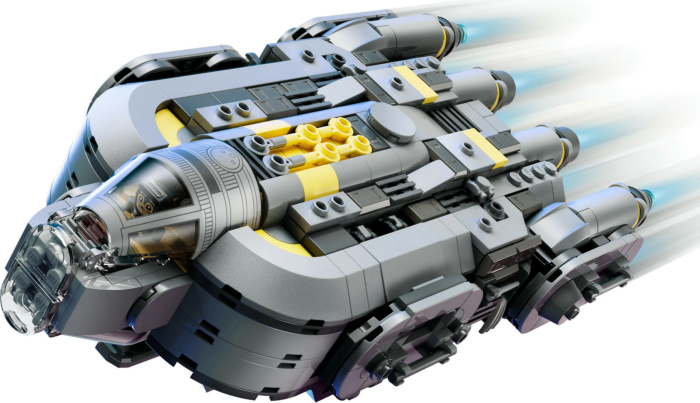 Set ndërtimi LEGO Star Wars 75445 Anzellian Starship, 701 pjesë, shumëngjyrësh