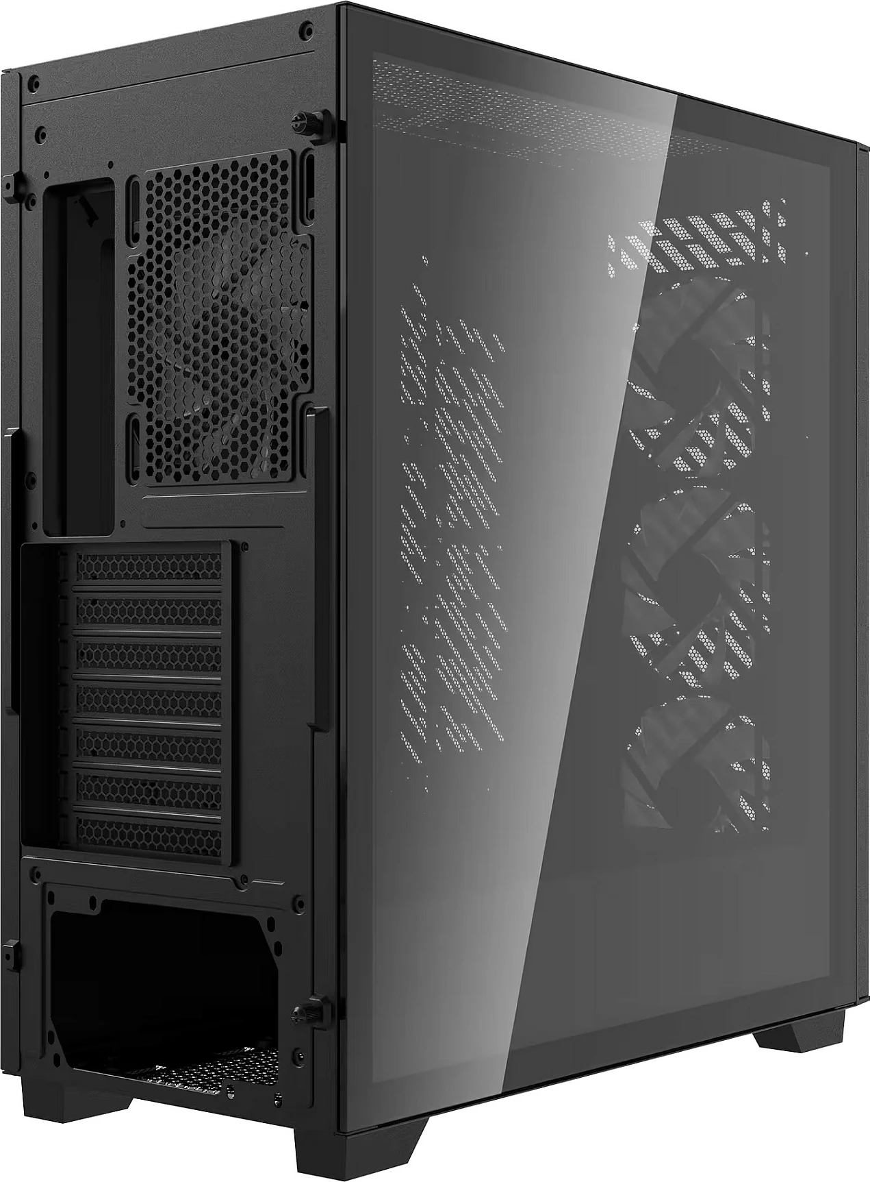 Kasë PC ADATA XPG Valor Air Pro, ATX Midi Tower, 4x120mm ARGB, Tempered Glass, e zezë