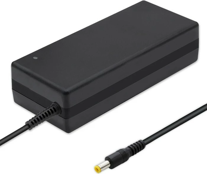 Karikues për biçikletë elektrike Qoltec 50761, 42V, 2A, 5.5x2.5mm, i zi