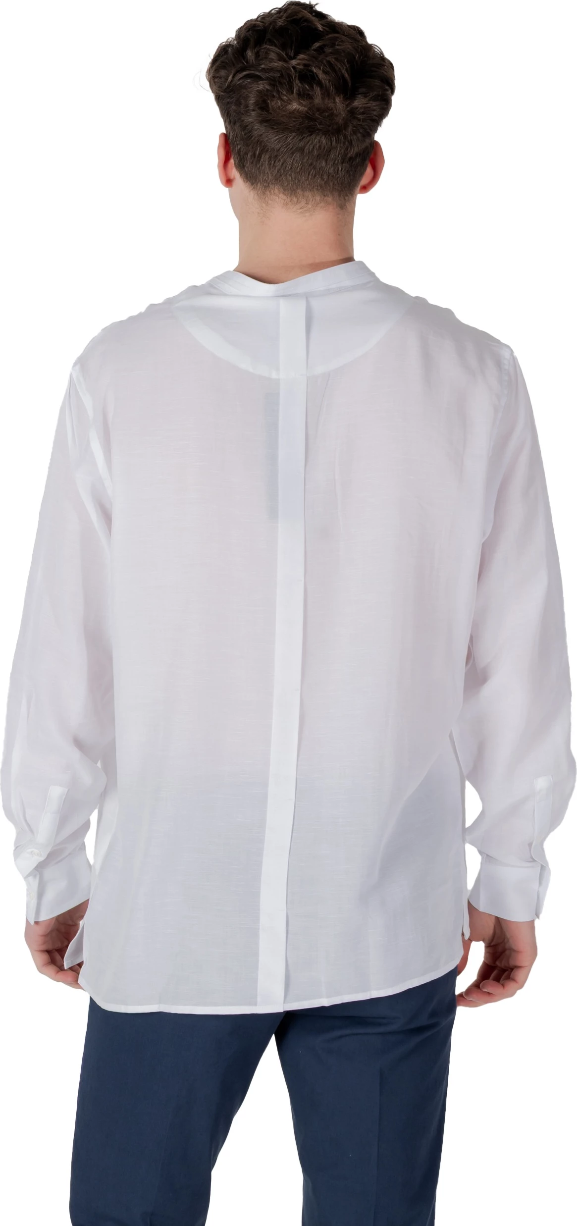 Këmishë polo me mëngë të gjata Antony Morato KILIS MMSL00758-FA400094, e bardhë [Madhësia: XXL]