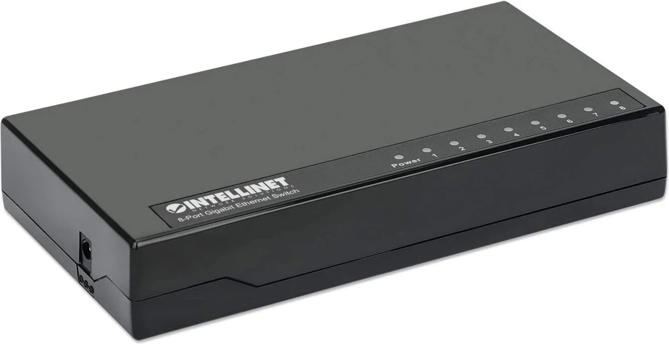 Switch Intellinet 561754, 8 port Gigabit, për desktop