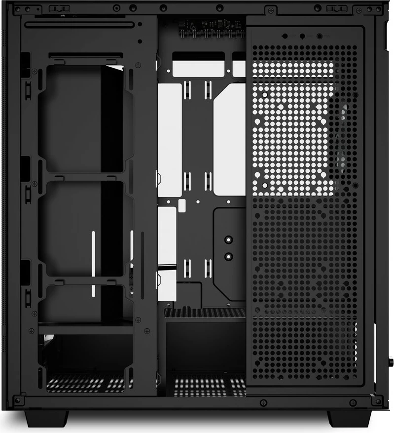 Kasë Sharkoon Rebel C50 RGB, Full Tower, e zezë, xham i temperuar, RGB