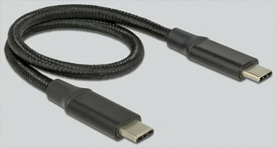 Kasë e jashtme për SSD DeLOCK 42615, M.2 NVMe, USB-C 10 Gbit/s, e zezë