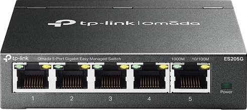 Switch TP-Link Omada ES205GP, 5 porte, PoE+, gigabit, i zi