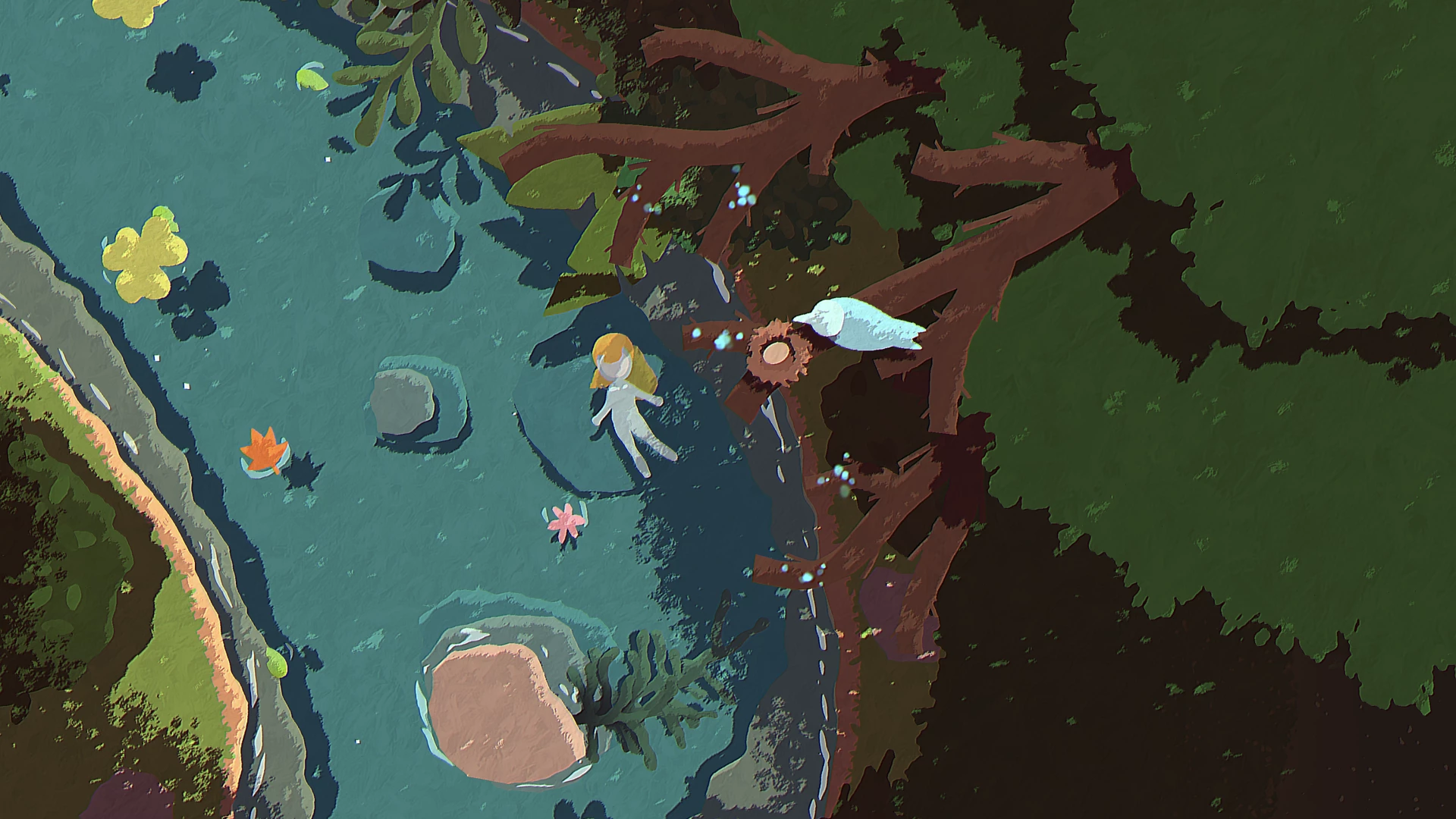 Lojë Nintendo Switch Meridiem Publishing Naiad: Flow Edition, PEGI 3, paketë me art book + soundtrack digjital