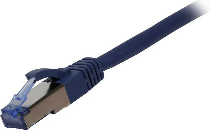 Kabllo rrjeti Synergy21 S216445, Cat6a, 0.25 m, S/FTP, RJ-45, blu