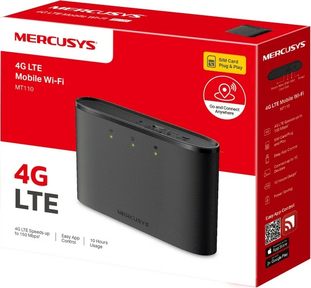 Router celular TP-Link Mercusys 4G LTE, Wi-Fi, i zi