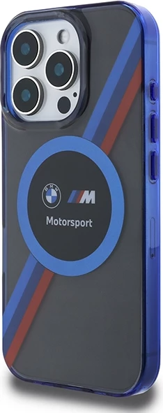 Mbështjellës BMW Motorsport IML Circle MagSafe për iPhone 16 Pro, Zi