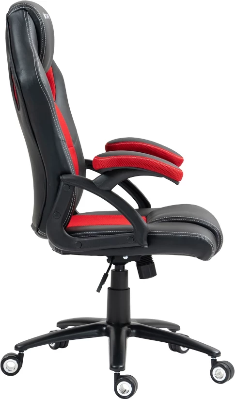Karrige gaming/zyre UVI Hero UVI7001, mekanizëm butterfly, lartësi e rregullueshme, kuqe/zezë
