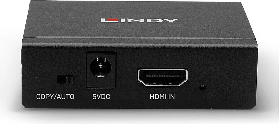 Splitter HDMI Lindy 2-Port, 4K 60Hz, 3D, 2x HDMI, i zi