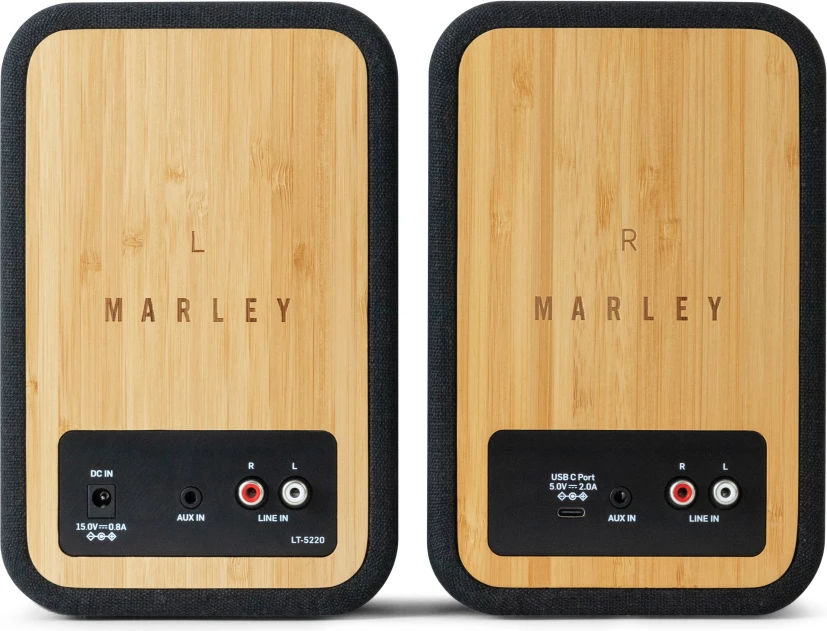 Altoparlantë House of Marley Get Together Duo Bluetooth 5.0, True Wireless, USB-C, 2 copë, Signature Black