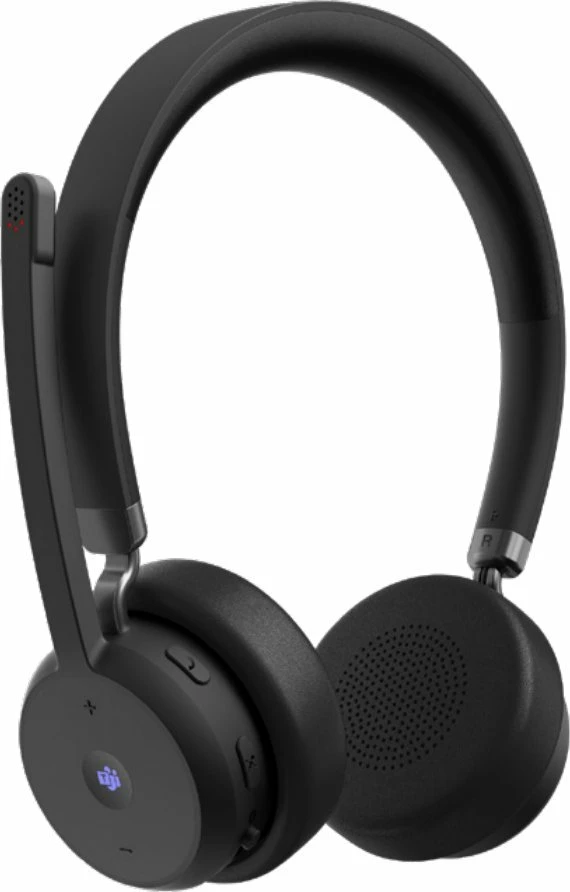 Kufje wireless Lenovo VoIP Teams 4XD1M80020 Bluetooth 5.3, mikrofon, të zeza