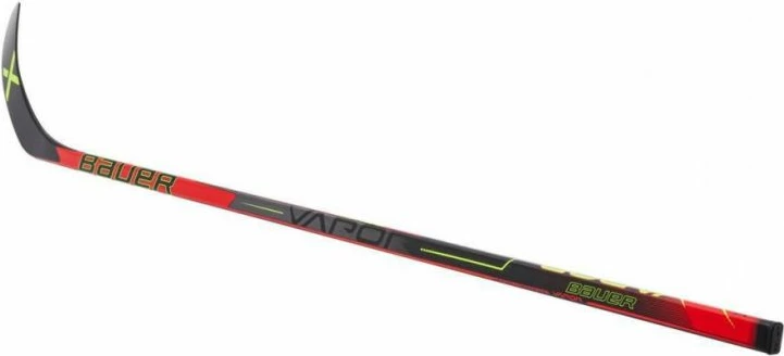 Hokej shtyllë Bauer Vapor për fëmijë, e zezë dhe e kuqe [Madhësia: 20]