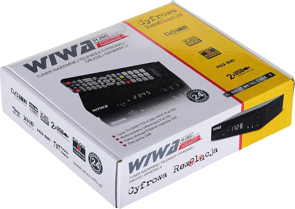 Tuner TV WIWA H.265 2790Z, i zi