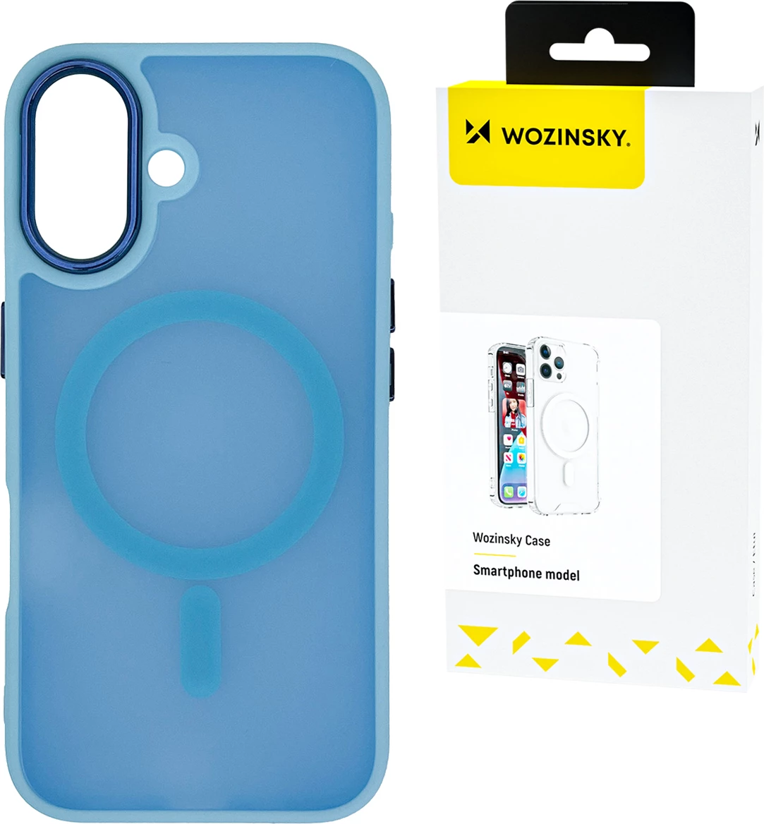 Mbështjellës Wozinsky Fashion Case MagSafe për Samsung Galaxy S25, Blu
