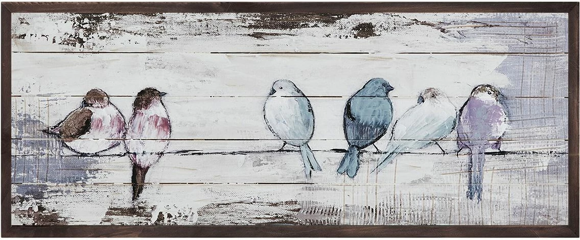 Pikturë dekorative me kornizë druri, MDF, shumëngjyrëshe, Wallity, Artsmdfyty65-12050, 50x120cm