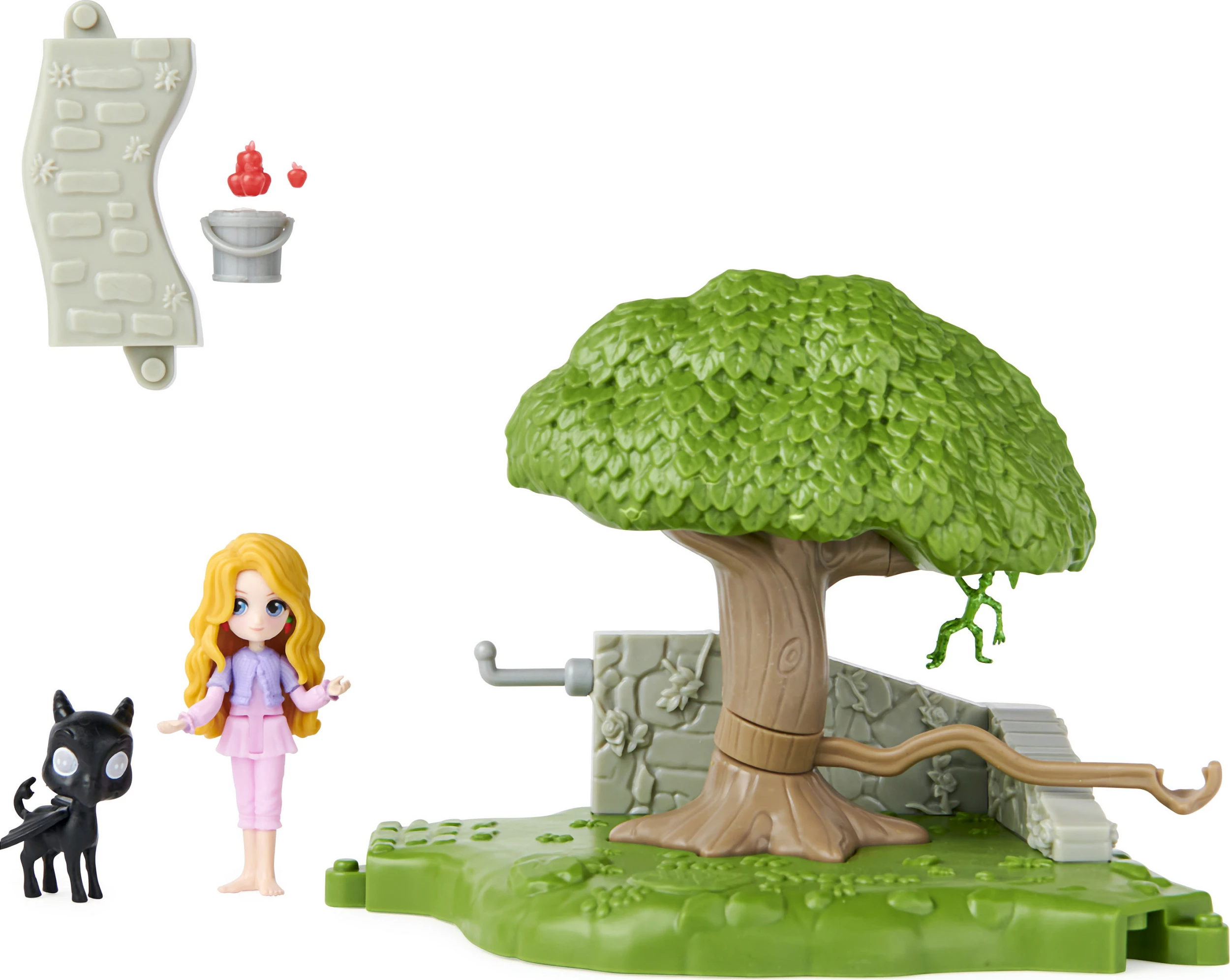 Set lojërash Spin Master Wizarding World Harry Potter Magical Minis Care of Magical Creatures, Luna Lovegood 7.5 cm, shumëngjyrësh