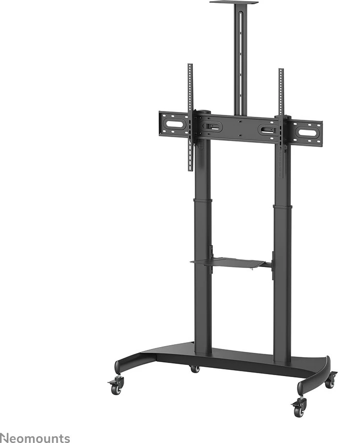 Karrocë TV Neomounts PLASMA-M1950E, për ekrane 60-100 inç, rregullim lartësie, ngjyrë e zezë