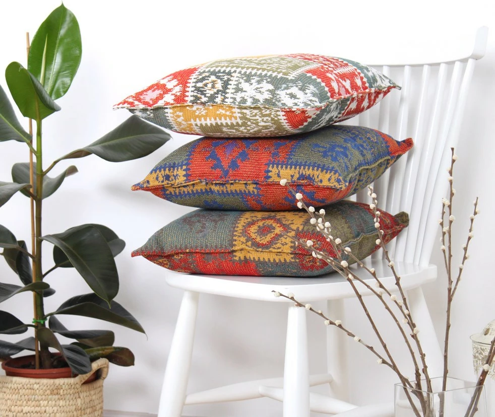 Jastëk dekorativ Evila Originals, shumëngjyrësh, 50x50cm