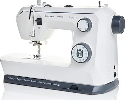 Makinë qepëse Husqvarna Onyx 25, e bardhë