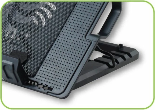 Pad ftohës për laptop TECHly, i zi