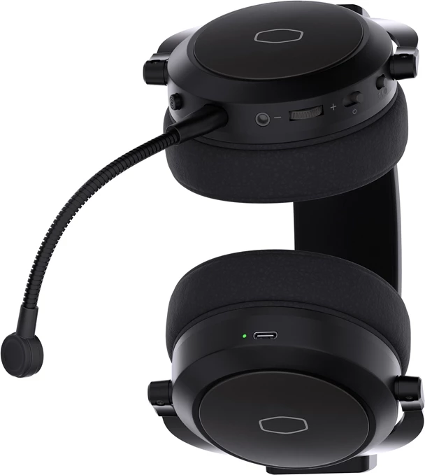 Kufje gaming Cooler Master CH351, wireless/Bluetooth/3.5mm, me mikrofon, e zezë