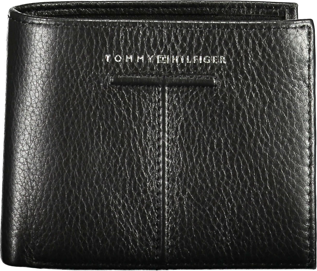 Portofol për meshkuj TOMMY HILFIGER, i zi
