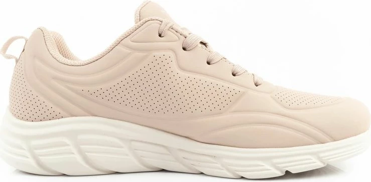 Atlete për femra Skechers, bezhë