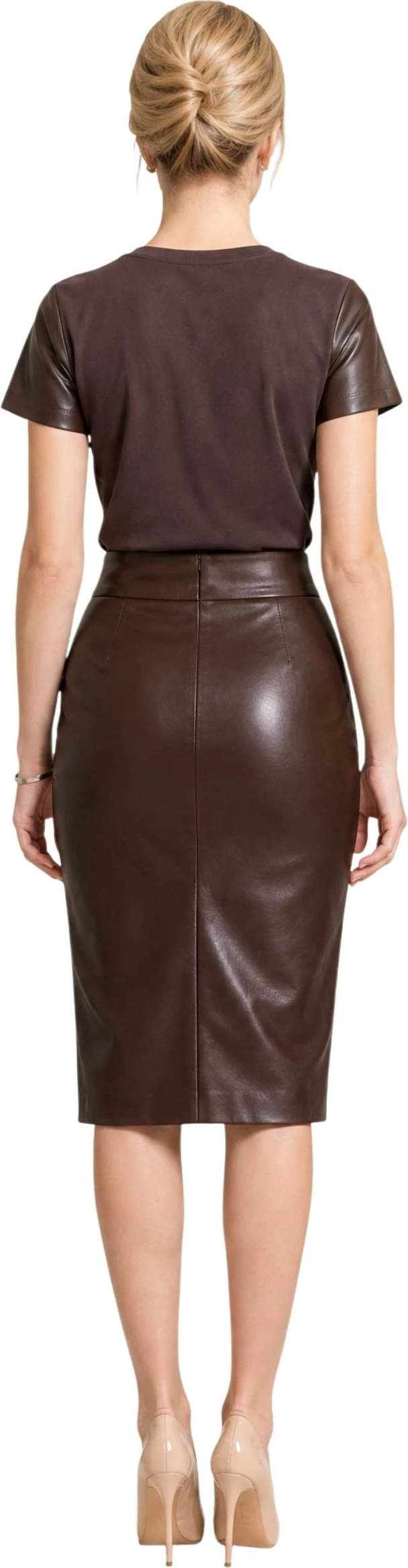 Maicë për femra Armani Exchange XW002812 AF10356, kafe [Madhësia: S]