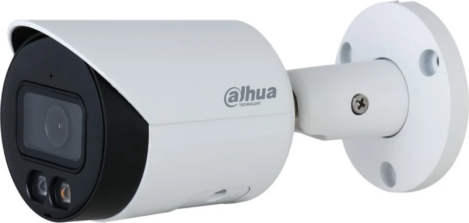 Kamerë sigurie DAHUA IPC-HFW2849S-S-IL-0280B, 4K, IP67, e bardhë