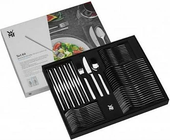 Set takëmesh WMF Palma 60 copë, çelik inoks