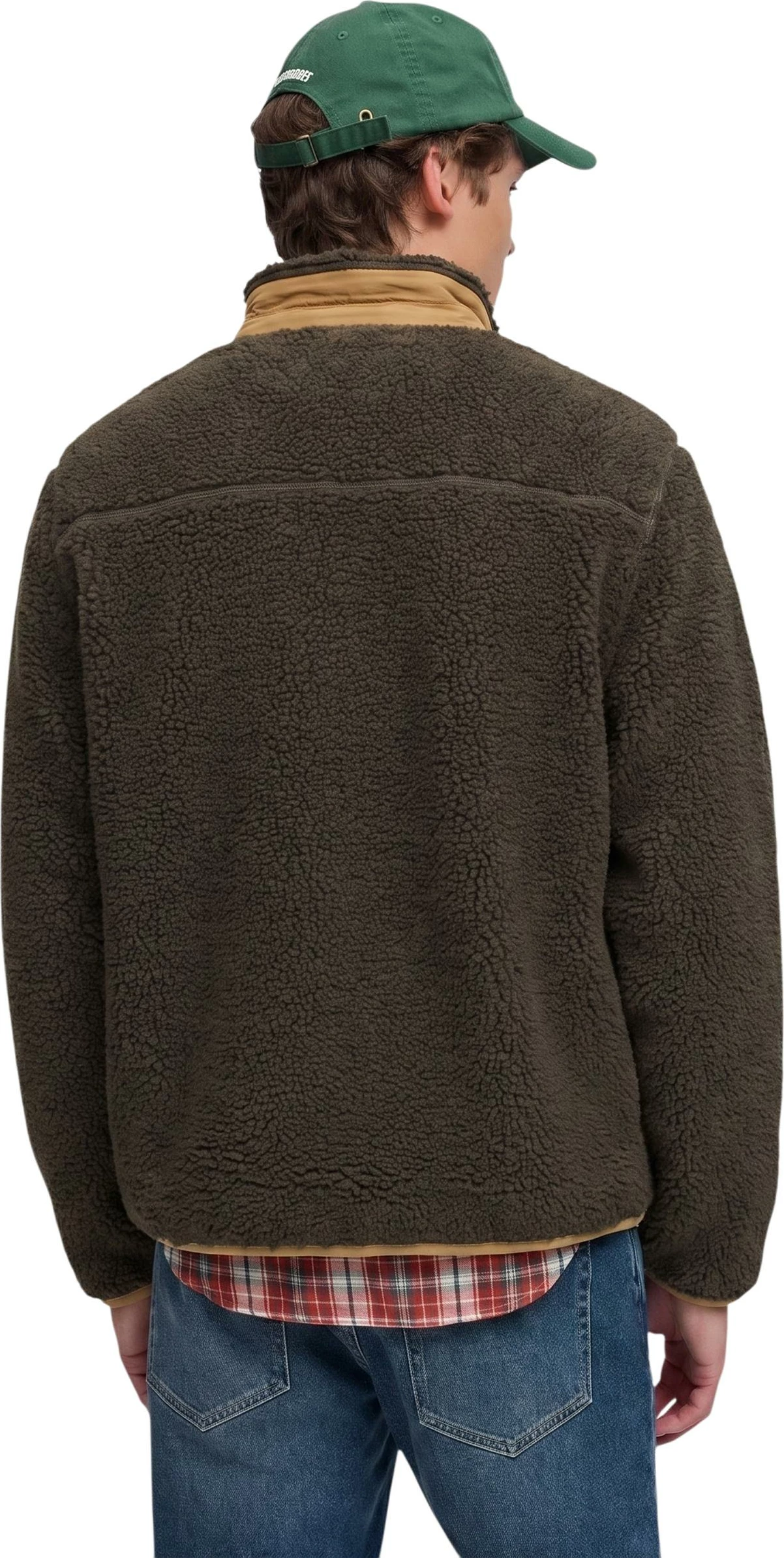 Jakne fleece për meshkuj Superdry Mountain Full Zip SDM2014575A, e gjelbër ulliri [Madhësia: XXL]