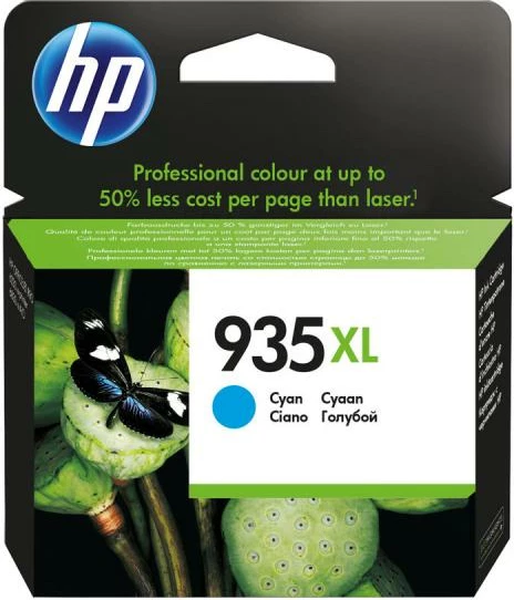 Kasetë boje, HP, 935XL C2P24AE, rendiment i lartë, origjinale, cian