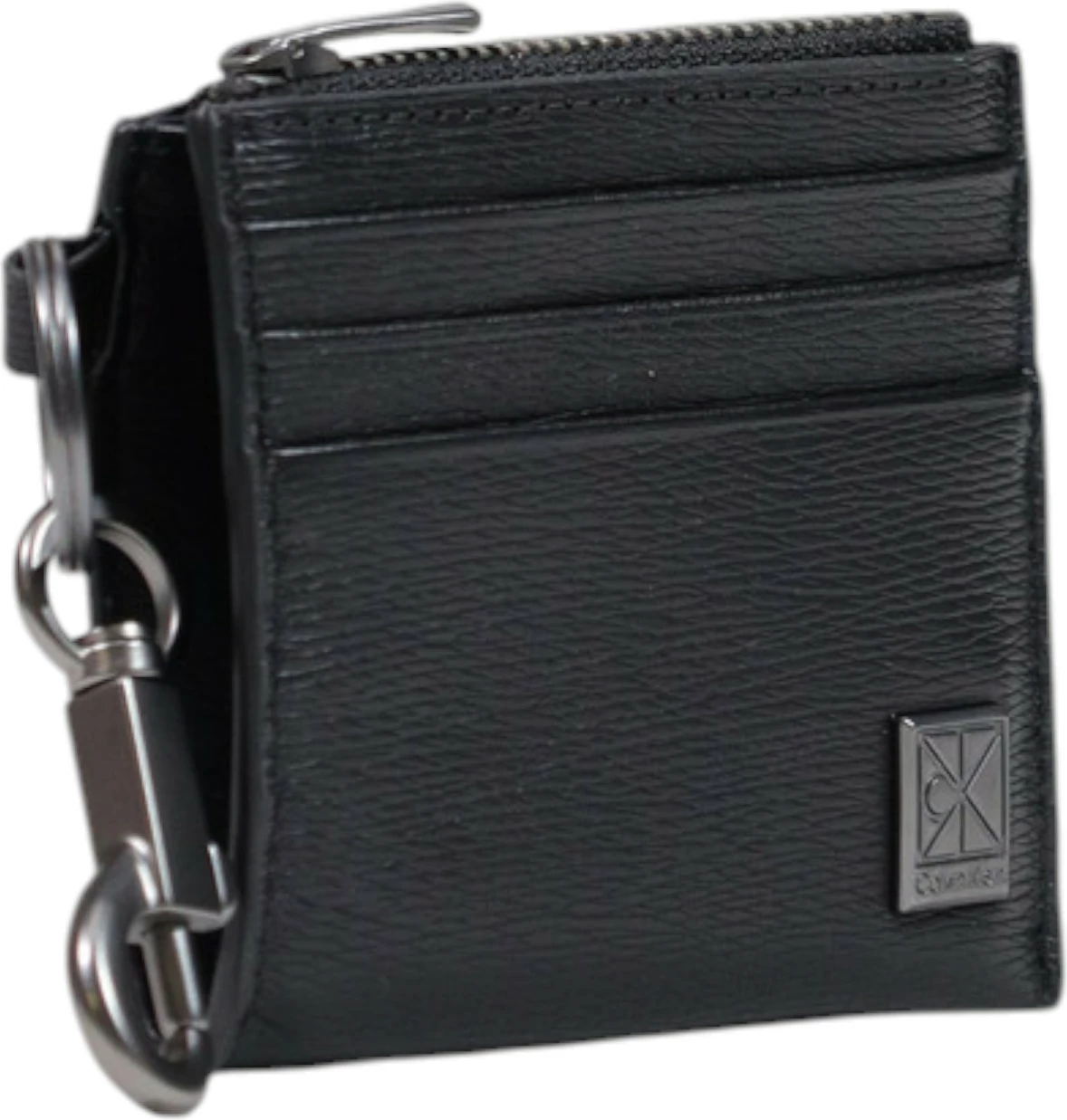 Kartëmbajtëse me kapëse për meshkuj Calvin Klein LV04D1223G, e zezë