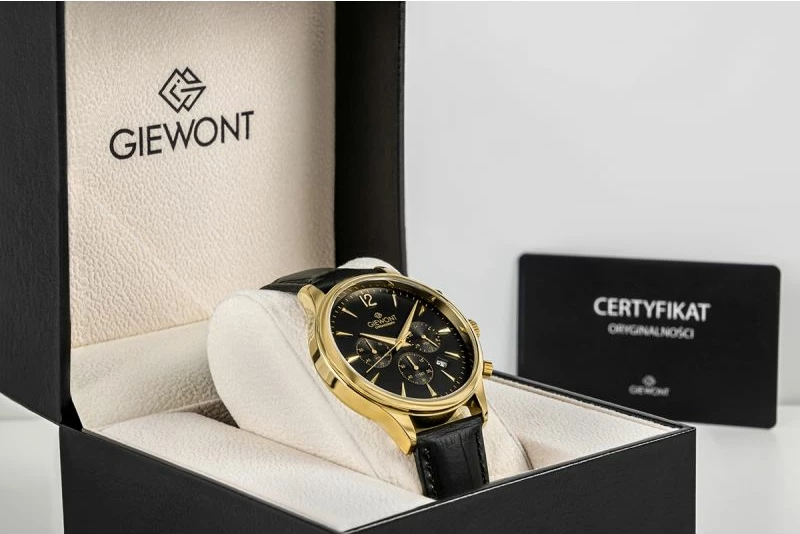 Orë dore për meshkuj Giewont, e zezë dhe e artë