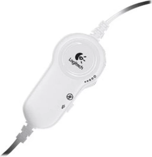Kufje Logitech Stereo Headset H150 3.5mm (981-000350), mikrofon me anulim zhurme, kontroll volumit në kabllo, të bardha