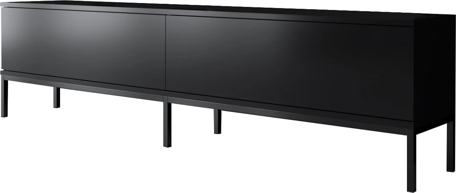 Komodë për TV Hanah Home, ngjyrë e zezë, Lord
