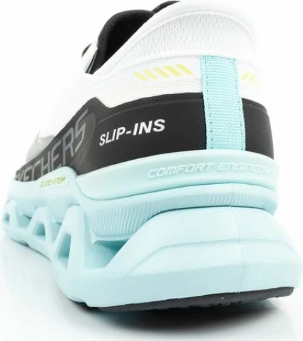 Atlete për meshkuj Skechers, të bardha e blu