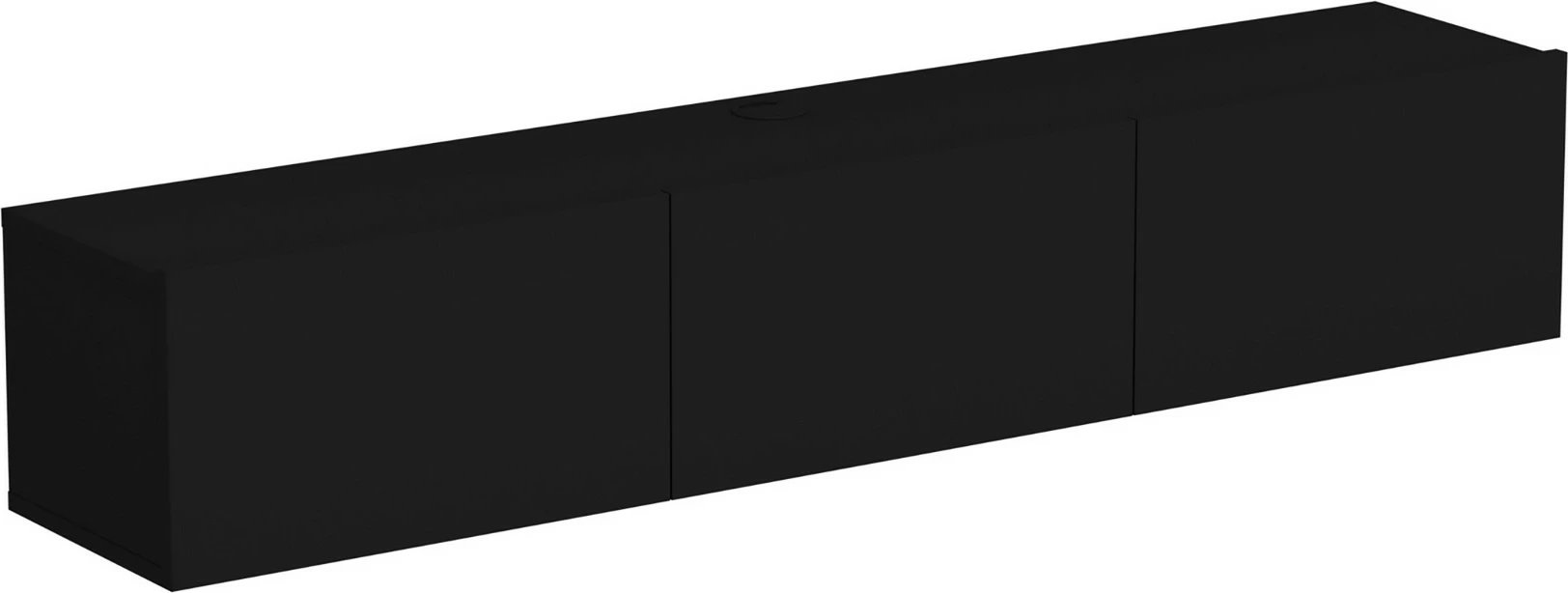 Komodë për TV, ngjyrë e zezë, Skye Decor Denby