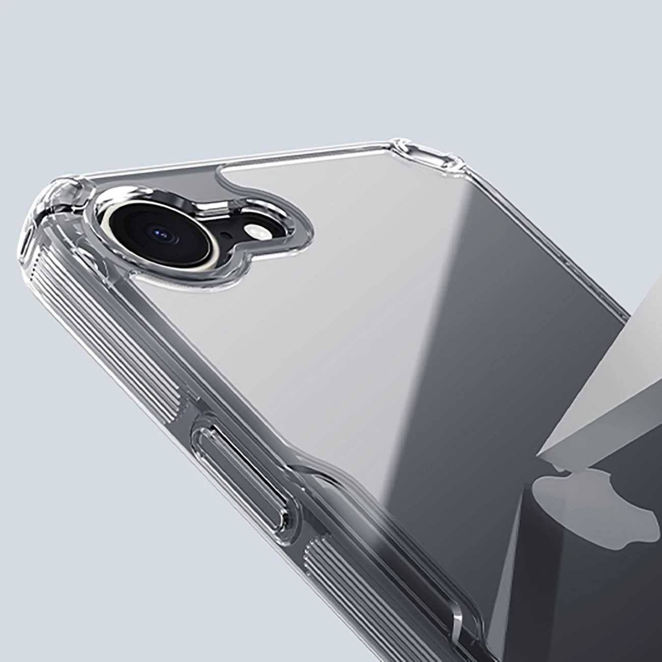 Mbështjellës Nillkin Nature Pro për iPhone 16e, Transparent
