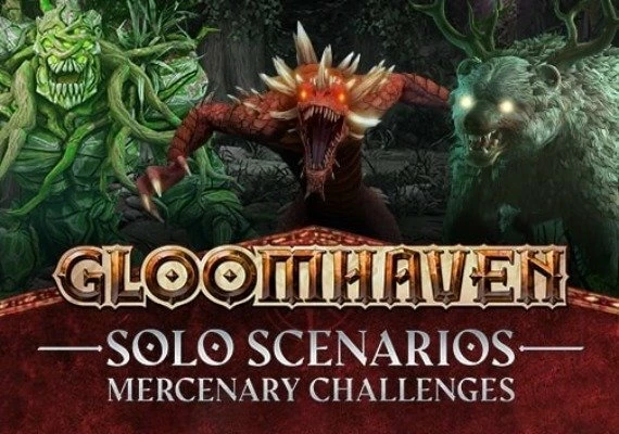 Gloomhaven: Solo Scenarios - Mercenary Challenges DLC EN/DE/FR/ES Global