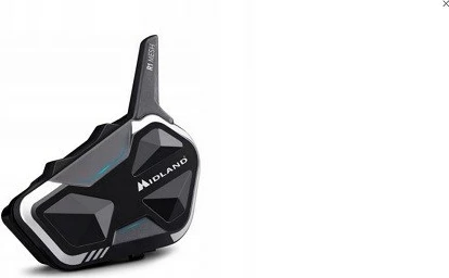 Interkom për motoçikletë Midland R1 MESH SINGLE, i zi