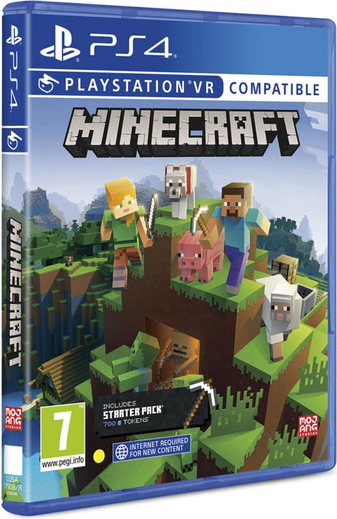 Lojë PS4 Sony Minecraft Starter Collection, PlayStation VR compatible, 700 tokens