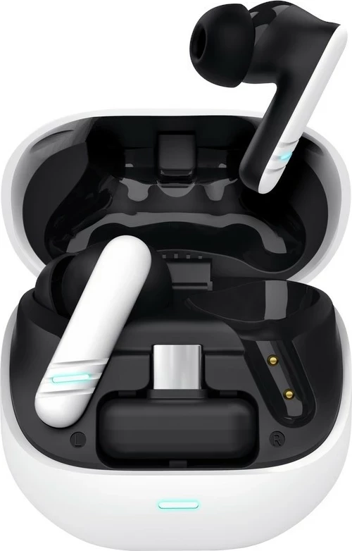 Kufje Trust GXT 409 Oxxie, true wireless, mikrofon, të bardha